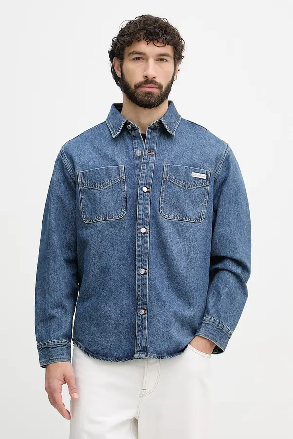 Calvin Klein Jeans Calvin Klein Jeans košulja ženska traperasta