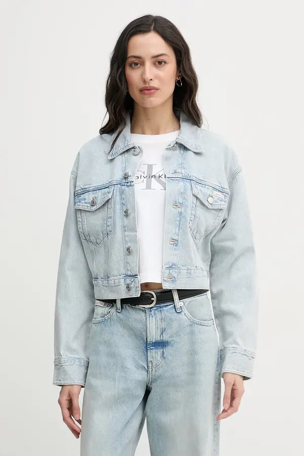 Calvin Klein Jeans Calvin Klein Jeans kratka ženska traper jakna