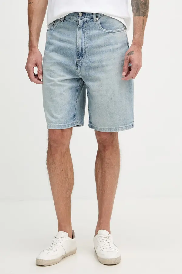 Calvin Klein Jeans Calvin Klein Jeans kratke hlače muške s dodatkom lana