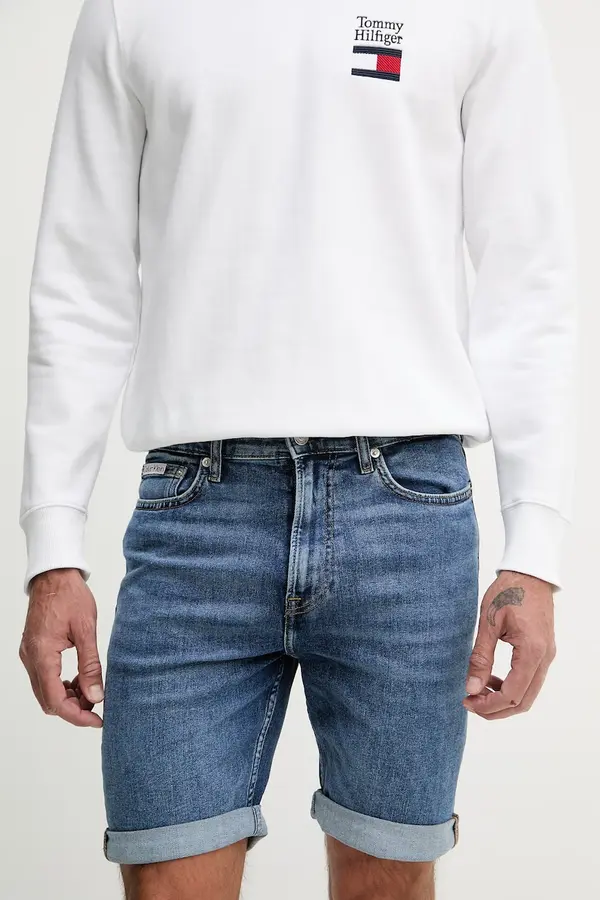 Calvin Klein Jeans Calvin Klein Jeans kratke hlače za muškarce od trapera