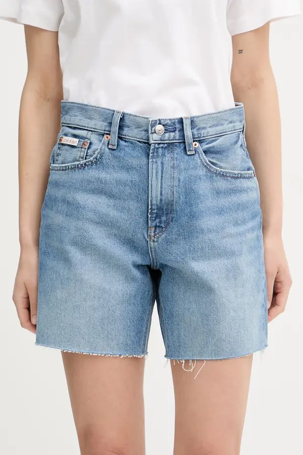 Calvin Klein Jeans Calvin Klein Jeans kratke hlače za žene od pamuka