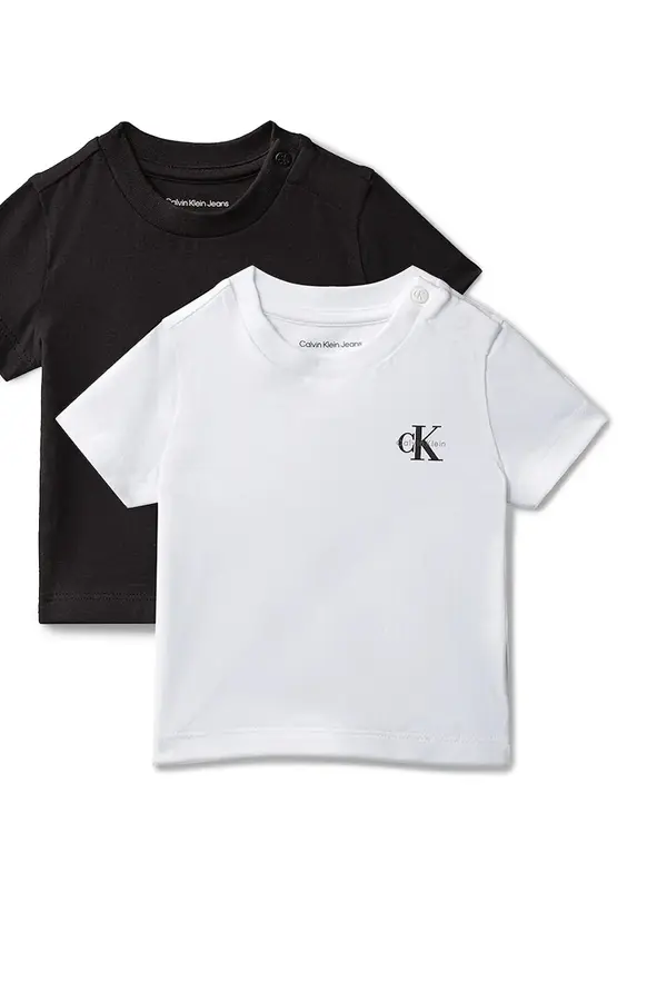 Calvin Klein Jeans Calvin Klein Jeans majica za bebe s pamukom 2-pack