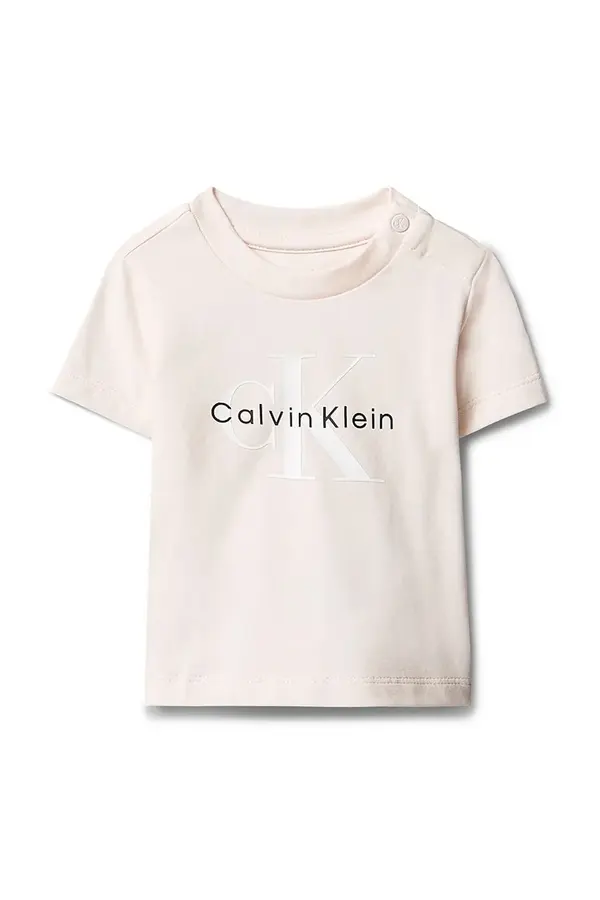 Calvin Klein Jeans Calvin Klein Jeans majica za bebe s pamukom