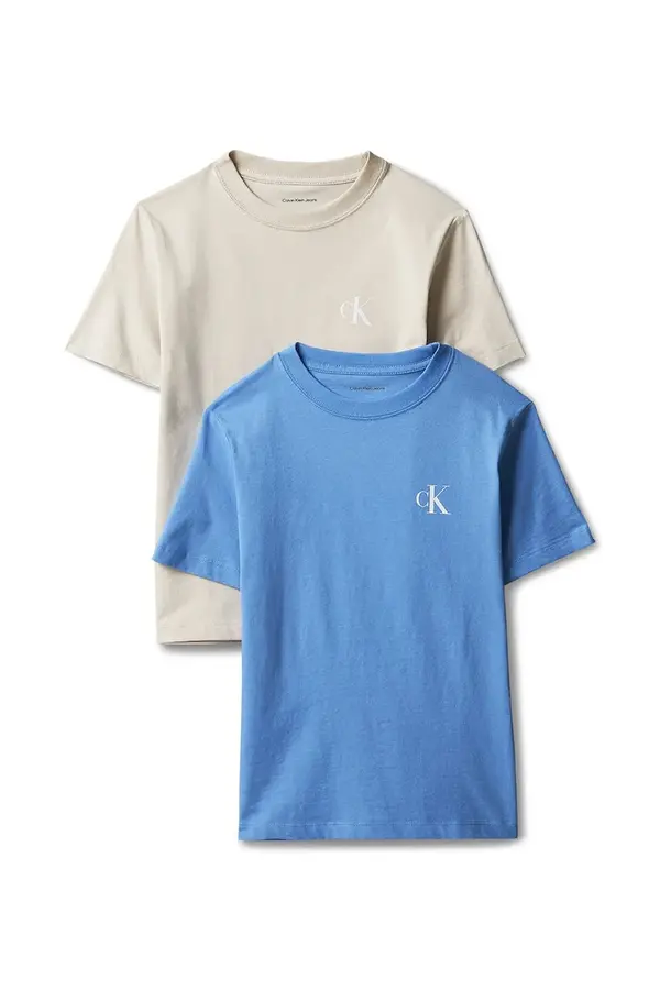Calvin Klein Jeans Calvin Klein Jeans Majica za djecu od pamuka 2-pack