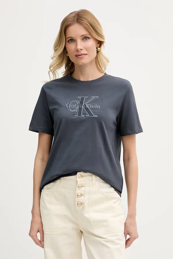 Calvin Klein Jeans Calvin Klein Jeans majica za žene od pamuka