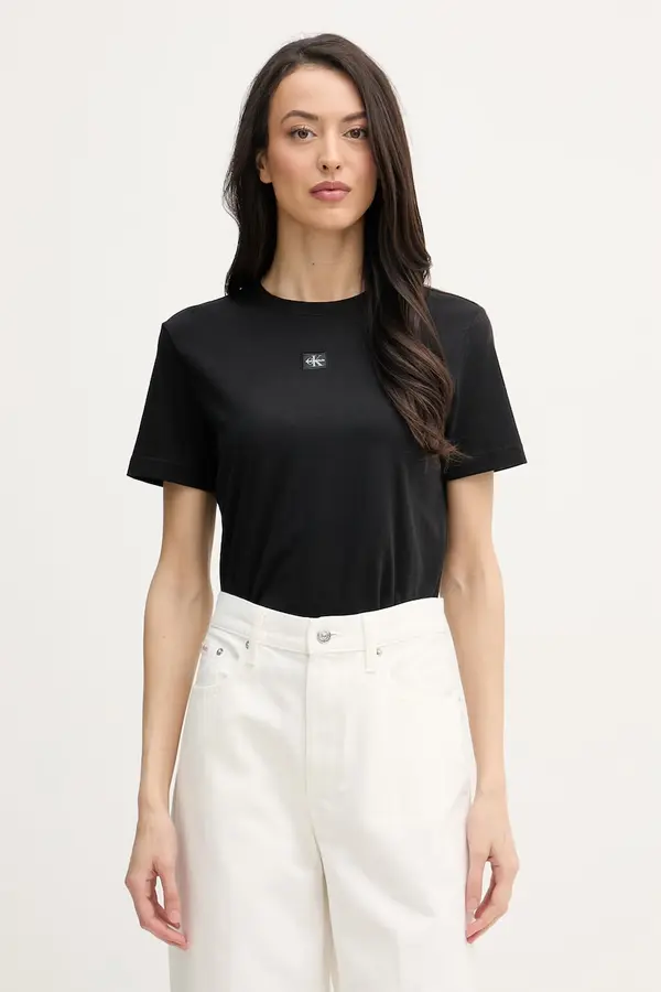 Calvin Klein Jeans Calvin Klein Jeans majica za žene od pamuka