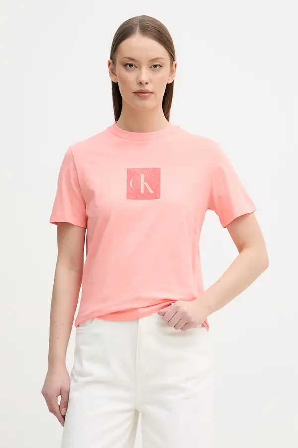 Calvin Klein Jeans Calvin Klein Jeans majica za žene od pamuka