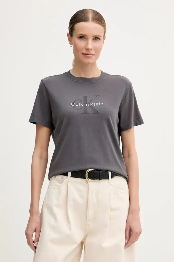 Calvin Klein Jeans Calvin Klein Jeans majica ženska od pamuka