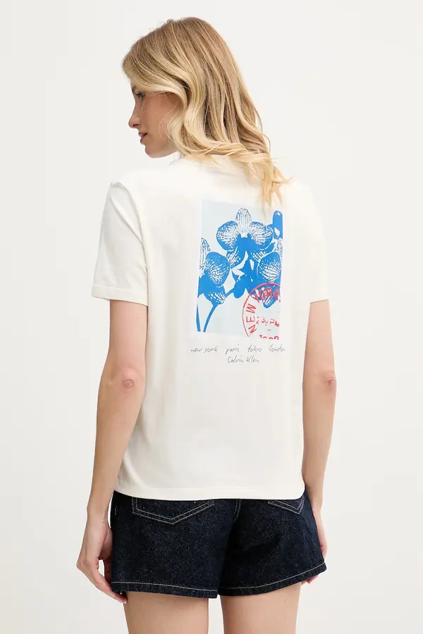 Calvin Klein Jeans Calvin Klein Jeans majica ženska pamukna