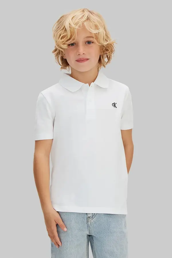 Calvin Klein Jeans Calvin Klein Jeans polo za djecu od pamuka