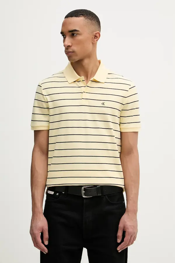 Calvin Klein Jeans Calvin Klein Jeans polo za muškarce od pamuka