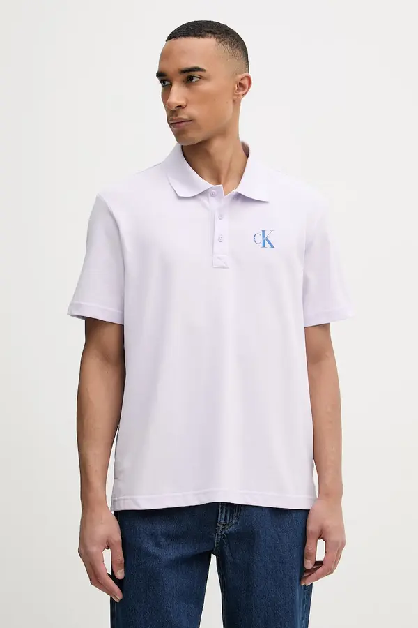 Calvin Klein Jeans Calvin Klein Jeans polo za muškarce od pamuka