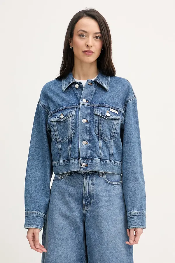Calvin Klein Jeans Calvin Klein Jeans prijelazna ženska traper jakna