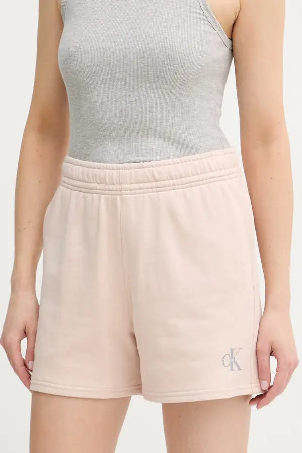 Calvin Klein Jeans Calvin Klein Jeans sportske kratke hlače za žene od pamuka