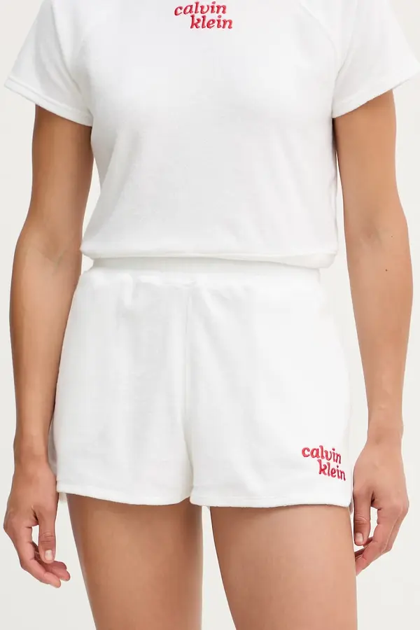 Calvin Klein Jeans Calvin Klein Jeans sportske kratke hlače za žene s pamukom