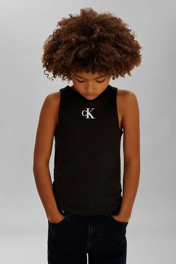 Calvin Klein Jeans Calvin Klein Jeans top za djecu od pamuka