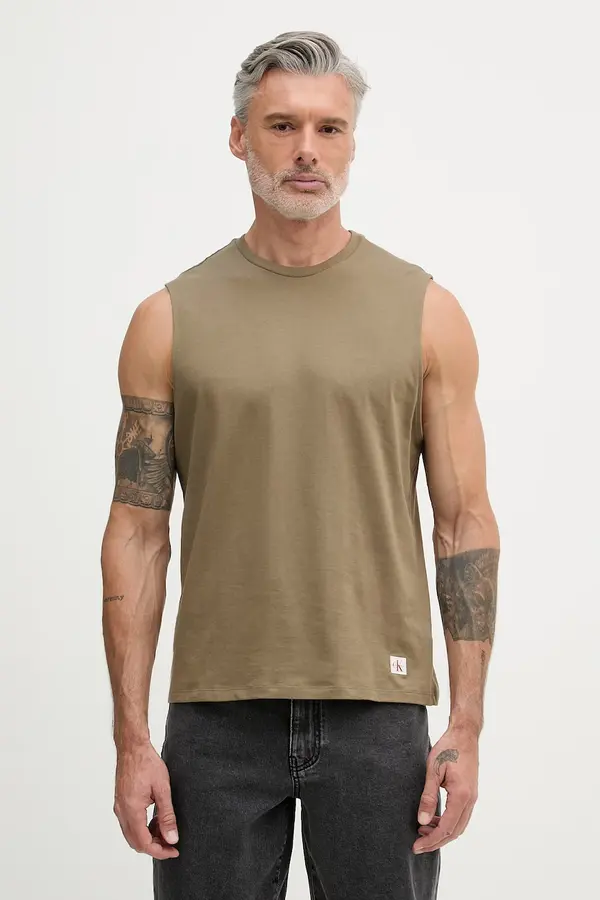 Calvin Klein Jeans Calvin Klein Jeans top za muškarce od pamuka