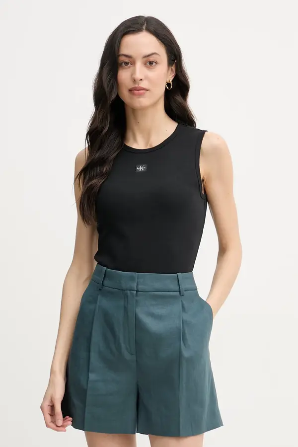 Calvin Klein Jeans Calvin Klein Jeans top za žene od pamuka s elastanom