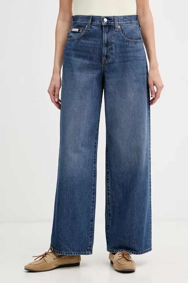 Calvin Klein Jeans Calvin Klein Jeans wide leg ženske traperice