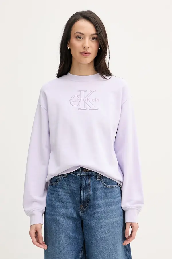Calvin Klein Jeans Calvin Klein Jeans ženska dukserica od pamuka