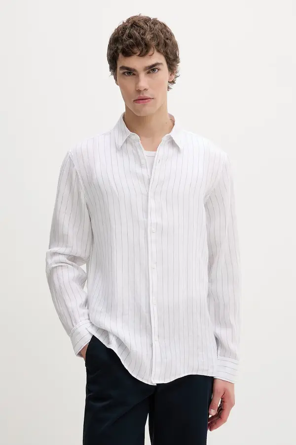 Calvin Klein Calvin Klein košulja muška od lana