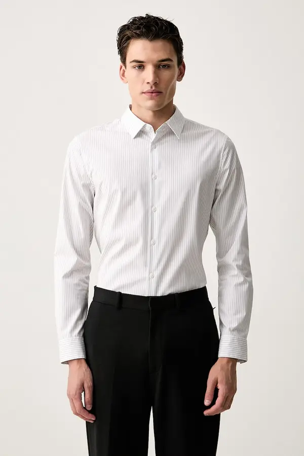 Calvin Klein Calvin Klein košulja za muškarce od pamuka s elastanom