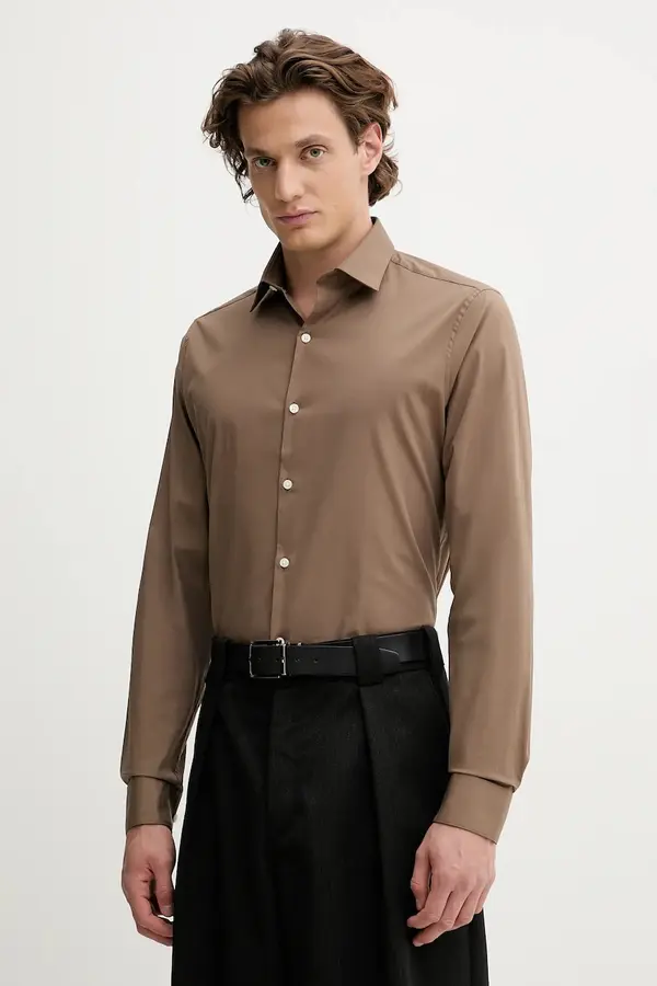 Calvin Klein Calvin Klein košulja za muškarce od pamuka s elastanom