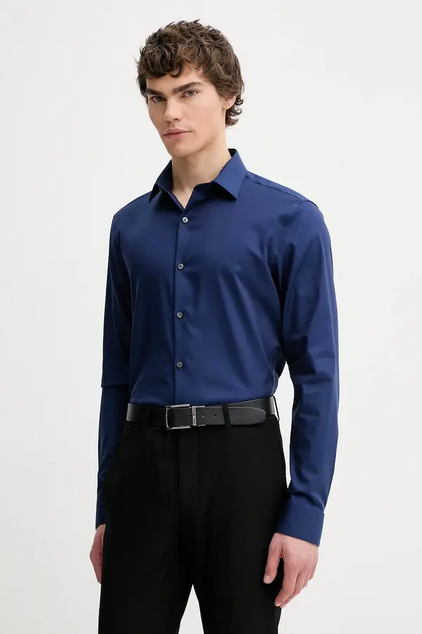 Calvin Klein Calvin Klein košulja za muškarce od pamuka s elastanom