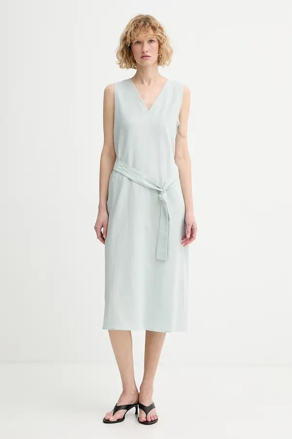 Calvin Klein Calvin Klein ljetna haljina s lanom
