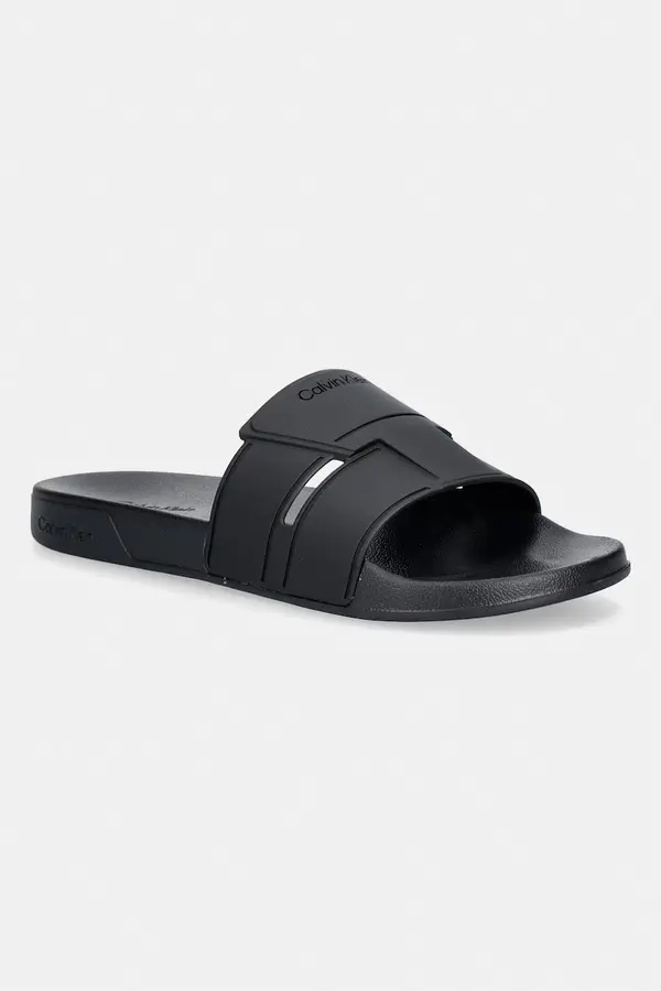 Calvin Klein Calvin Klein natikače s otvorenim prstima muške ESS SLIDE DOUBLE T