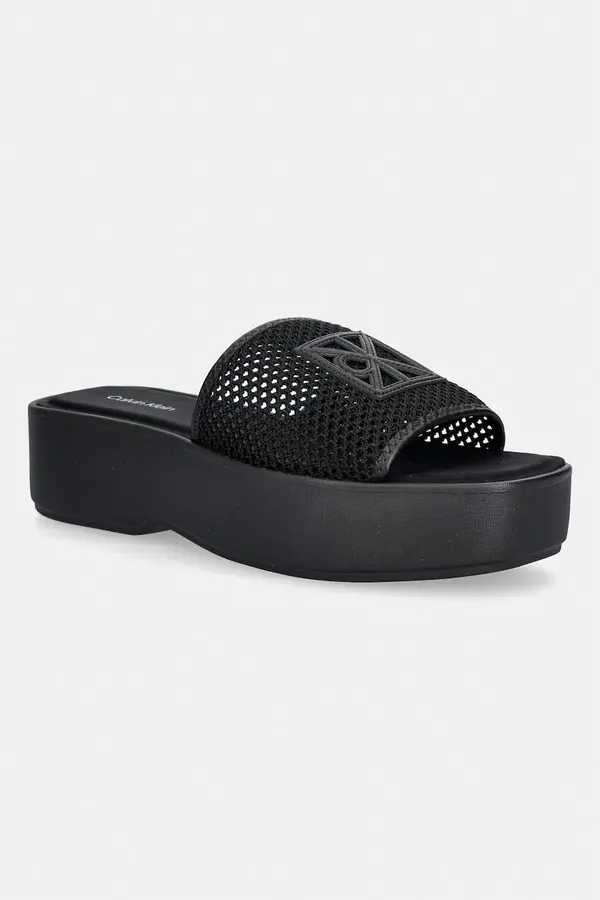 Calvin Klein Calvin Klein natikače za žene FLATFORM SNDL MESH