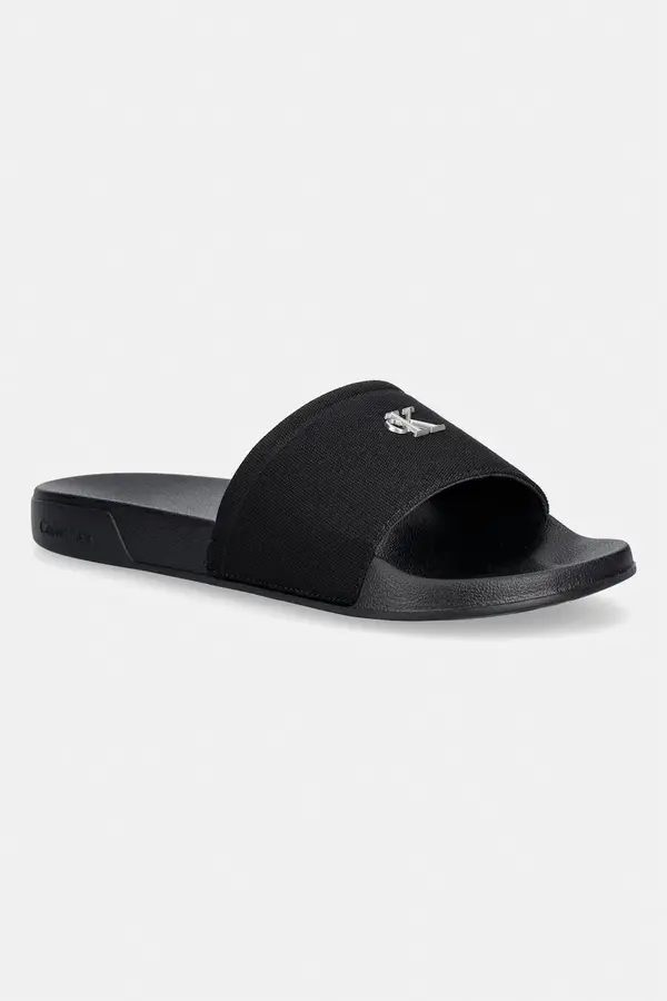 Calvin Klein Calvin Klein natikače ženske ESS SLIDE CANVAS HDW