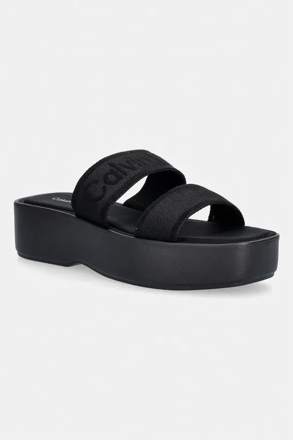 Calvin Klein Calvin Klein natikače ženske FLATFORM SNDL WEBBING
