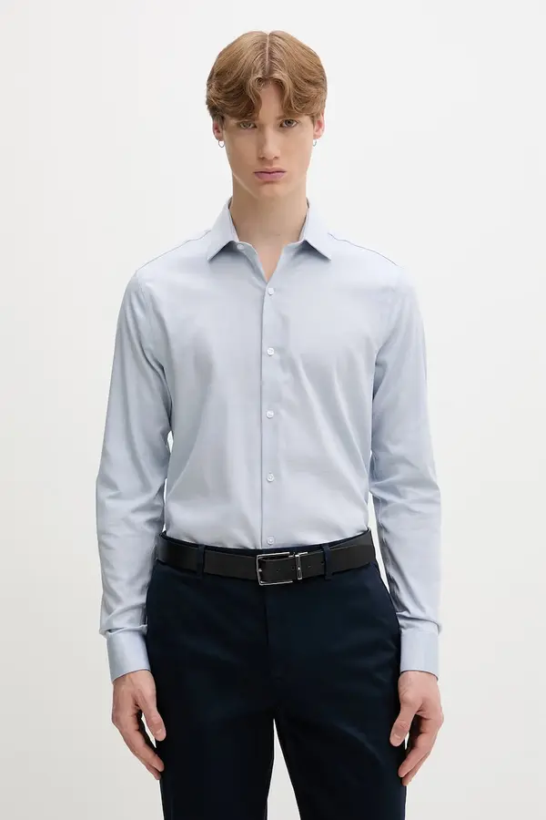Calvin Klein Calvin Klein non-iron košulja za muškarce od pamuka s elastanom
