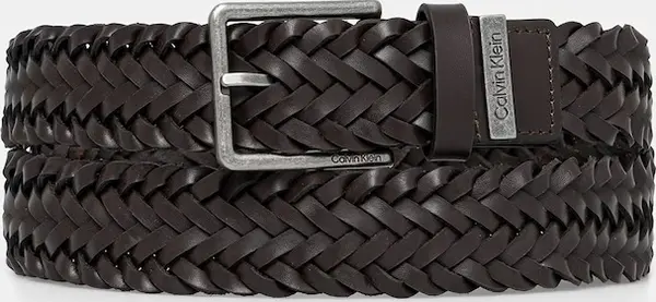 Calvin Klein Calvin Klein pleteni remen muški kožni