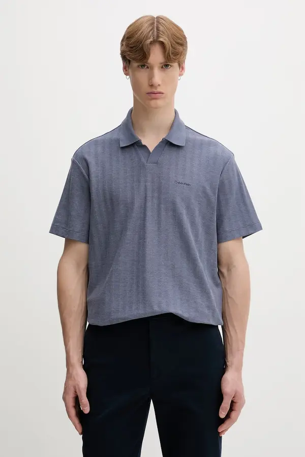 Calvin Klein Calvin Klein polo majica za muškarce s pamukom