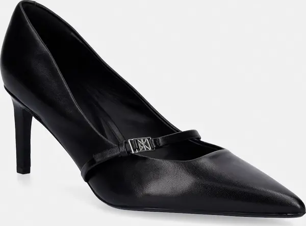 Calvin Klein Calvin Klein štikle od kože ESS STILETTO 70 MJ LTH HDW