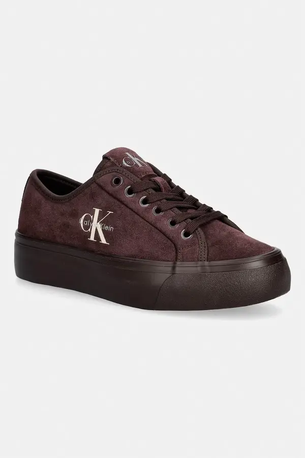 Calvin Klein Calvin Klein VULC FLATF LACEUP SUEDE tenisice za žene od brušene kože