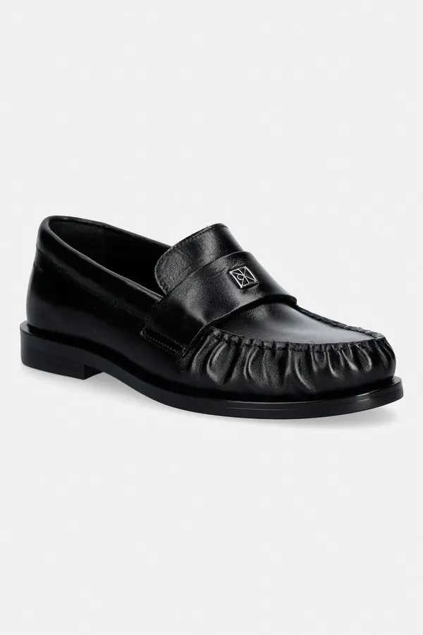 Calvin Klein Calvin Klein ženske kožne mokasinke ROUND LOAFER LTH HDW