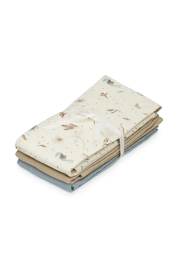 Cam Cam Copenhagen Cam Cam Copenhagen pelena za djecu pamučna Sea Garden 3-pack