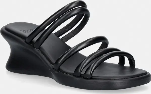 Camper Camper natikače s klinastom potpeticom za žene od kože Louise Sandal