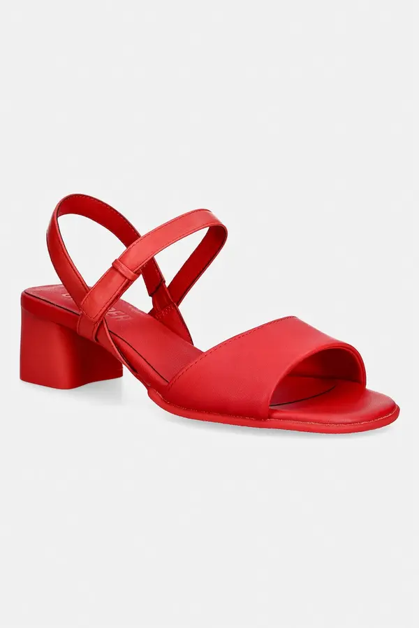 Camper Camper sandale s debelom potpeticom od kože Katie Sandal