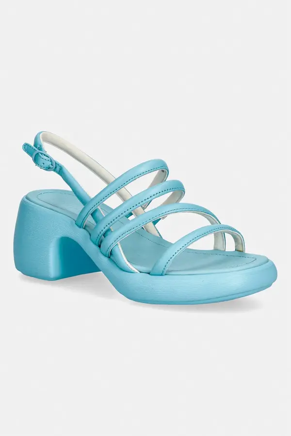 Camper Camper sandale s debelom potpeticom od kože Thelma Sandal