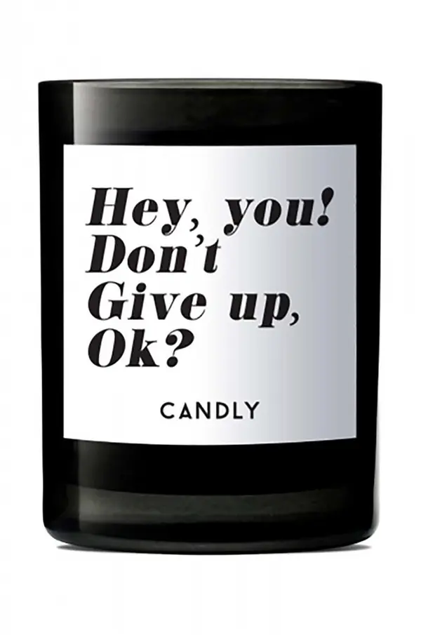 Candly Candly Mirisna svijeća od sojinog voska Hey, you? Don't give up, ok? 250 g