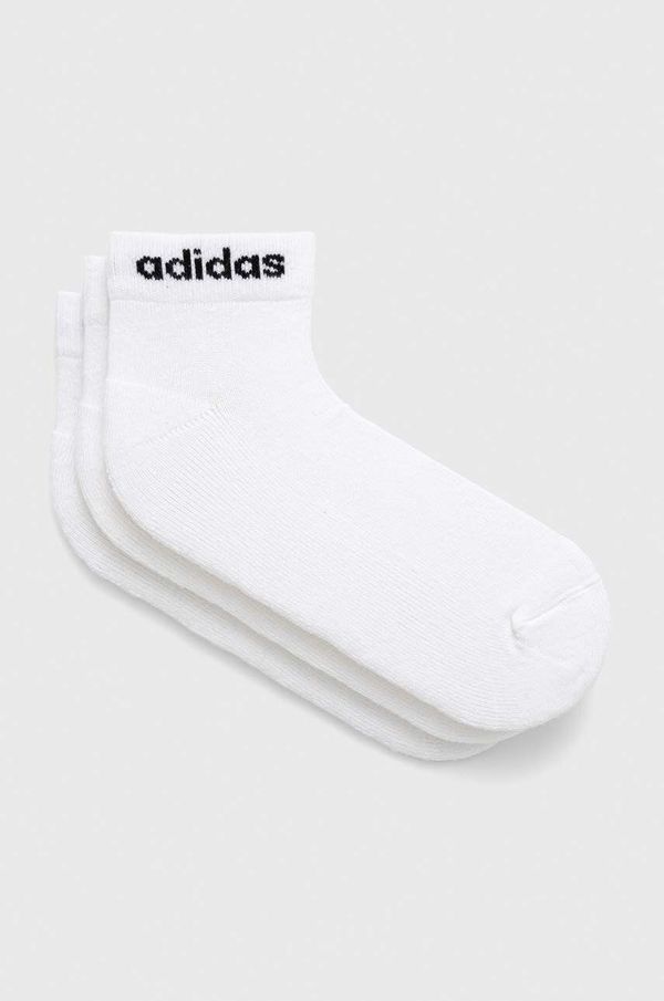 adidas Čarape adidas 3-pack boja: bijela HT3457