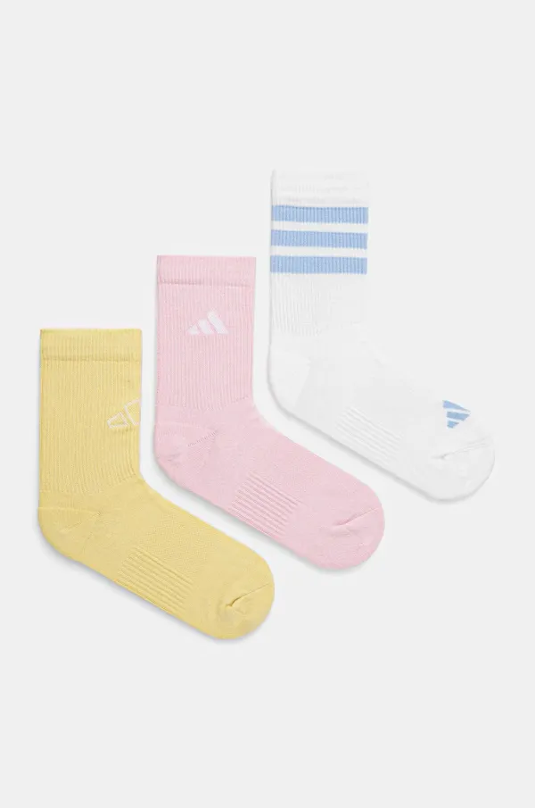 adidas Čarape adidas 3-pack boja: bijela, JN6532