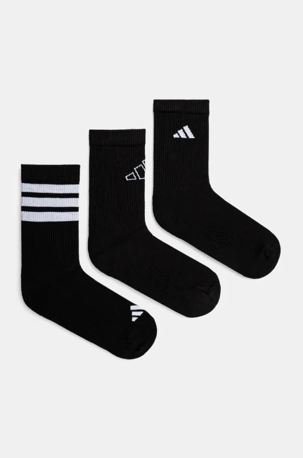 adidas Čarape adidas 3-pack boja: crna, JI6315
