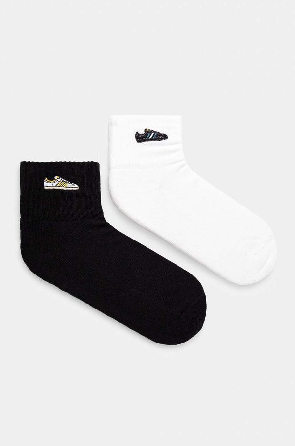 adidas Originals Čarape adidas Originals 2-pack boja: bijela, IX6810