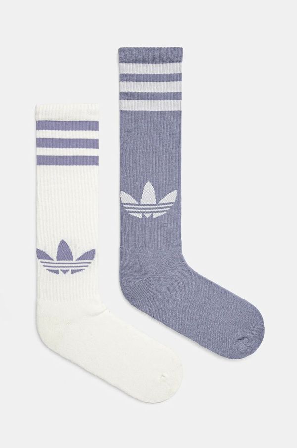 adidas Originals Čarape adidas Originals 2-pack boja: ljubičasta, JP2499