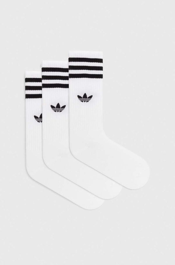 adidas Originals Čarape adidas Originals 3-pack boja: bijela